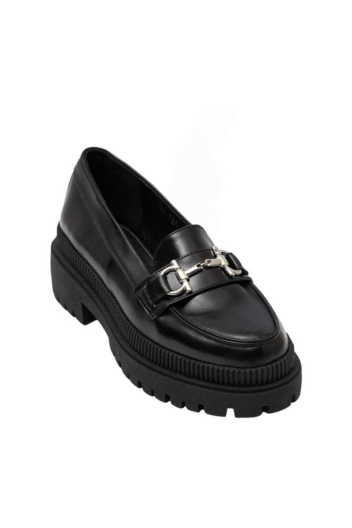 MOCASIN 43711 METALICO NEGRO